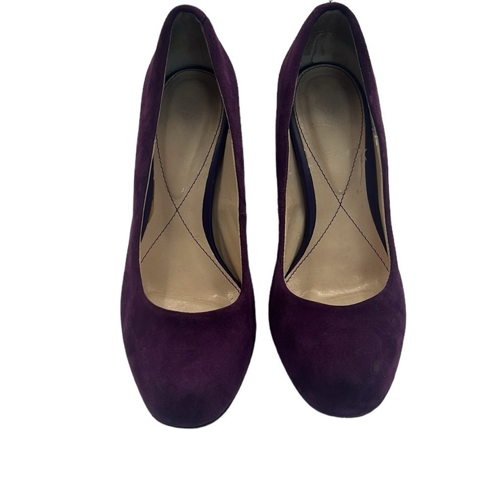 Isola Elaine Purple Suede Pumps